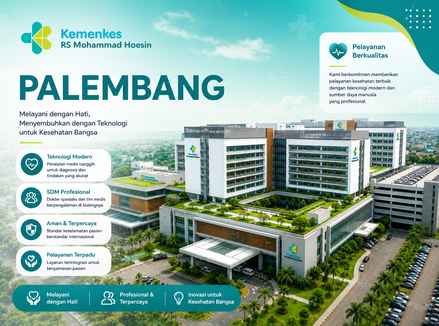 RSUP Dr. Mohammad Hoesin Palembang - Rumah Sakit Kementerian Kesehatan